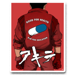 /STICKER_AKIRA: Back (Japan)