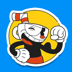 /STICKER_VIDEOJUEGOS: Cuphead