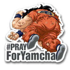 /sticker_Dragon Ball: Pray for Yamcha