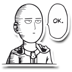 /STICKER_ONE_PUNCH_MAN_Punch: ok.