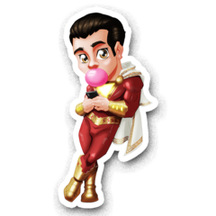 /STICKER_COMICS_DC Shazam (movie_chibi)