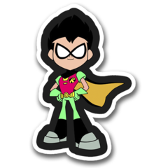 /STICKER_COMICS_DC robin_TITANS_GO!