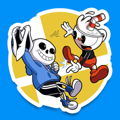 /STICKER_VIDEOJUEGOS: Cuphead