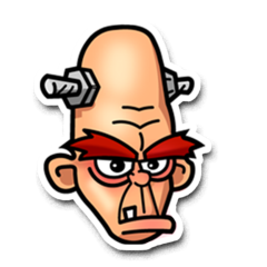 /STICKER_CRASH_BANDICOOT: DR.Nitru_Brio