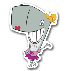 /STICKERS_BOB_ESPONJA: Perlita