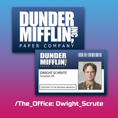 /Credenciales: Series_The_Office: Dwight_Scrhute