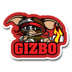 /STICKER_GREMLINS: Gizbo 1