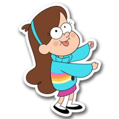 /STICKERS_GRAVITY_FALLS: Mabel_a