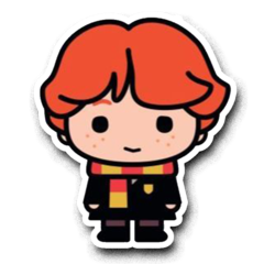 /STICKER_HARRY_POTTER: Ron (CHIBI 2)