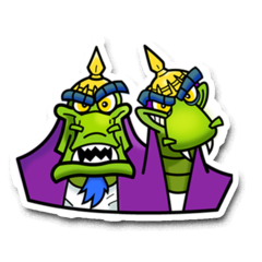 /STICKER_Crash_Bandicoot: Komodo_Brothers