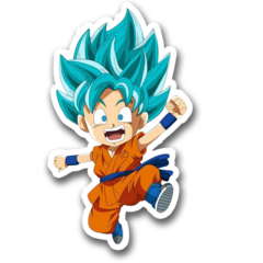 /sticker_Dragon Ball: Goku (SSJBlue