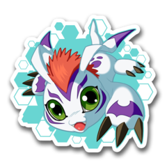 /sticker_Digimon: Gomamon