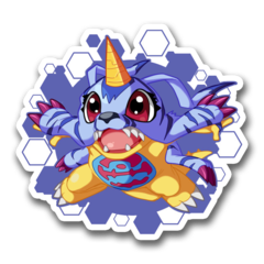 /sticker_Digimon: Gabumon