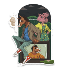 /STICKER_BOJACK_HORSEMAN_Holywood