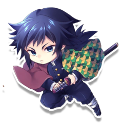 /STICKER_DEMON_SLAYER: TOMIOKA_CHIBBI