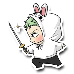 /STICKER_ONE_PIECE: RORONOA_ZORO (3)