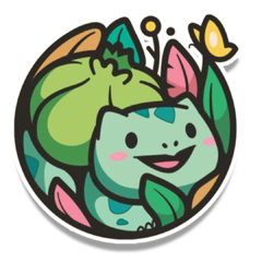 /STICKER_POKEMON: BULBASAUR