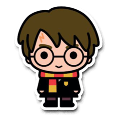 /STICKER_HARRY_POTTER: Harry_Potter (CHIBI 2)