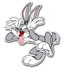 /STICKERS_LOONEY_TUNES: Bugs_Bunny