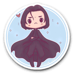 /STICKER_HARRY_POTTER: Snape (chibi)