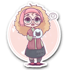 /STICKER_HARRY_POTTER: Trelawney (chibi)