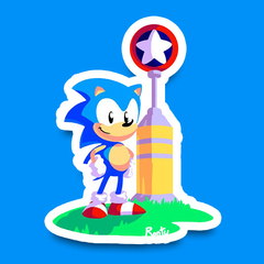 /STICKER_VIDEOJUEGOS: Sonic