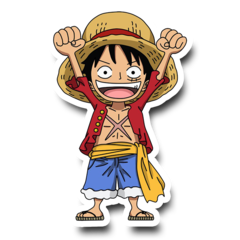 /STICKER_ONE_PIECE: LUFFY (1)