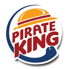 /STICKER_one_piece: Pirate_king