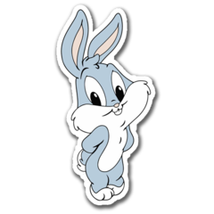 /STICKERS_LOONEY_TUNES: Bugs_Bunny_Tinny_Toons