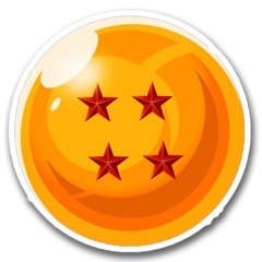 /sticker_Dragon Ball: Esfera 4 Estrellas