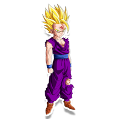 /STICKER_DRAGON BALL: GOHAN_SS2_PARADO