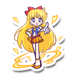 /STICKER_SAILOR_MOON: minako_aino (chibi)