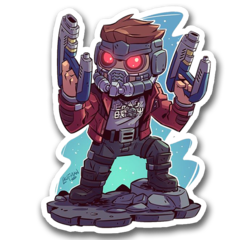 /STICKER_COMICS_MARVEL: antman (CHIBI) - comprar online