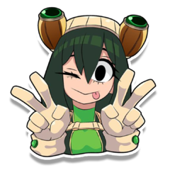 /STICKER_BOKU_NO_HERO: TSUYU