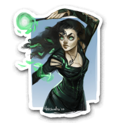 /STICKER_HARRY_POTTER: Bellatrix