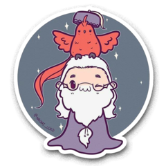 /STICKER_HARRY_POTTER: Dumbledore (chibi)