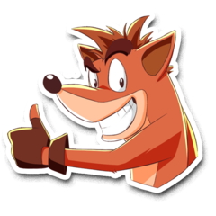 /STICKER_CRASH_BANDICOOT: (1)