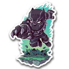 /STICKER_COMICS_MARVEL: Black_panther (CHIBI)