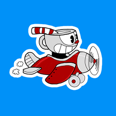 /STICKER_VIDEOJUEGOS: Cuphead