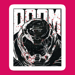 /STICKER_VIDEOJUEGOS: Doom