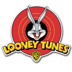 /STICKERS_LOONEY_TUNES: Bugs_Bunny_Logo