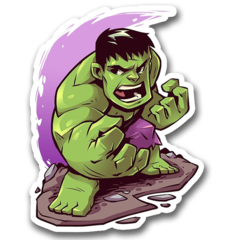 /STICKER_COMICS_MARVEL:hulk (CHIbi)