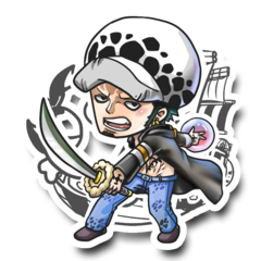 /STICKER_ONE_PIECE: Trafalgar_ Law