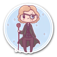 /STICKER_HARRY_POTTER: Moody (chibi)