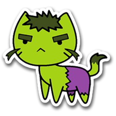 /STICKER_COMICS_MARVEL: hulk (gatito ?)