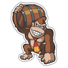 /STICKER_Donkey_Kong: (3)