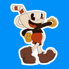 /STICKER_VIDEOJUEGOS: Cuphead