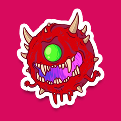 /STICKER_VIDEOJUEGOS: Doom