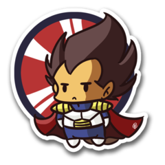 /sticker_Dragon Ball: Vegeta (Niño)