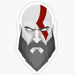 /STICKER_Videojuegos: God_Of_War